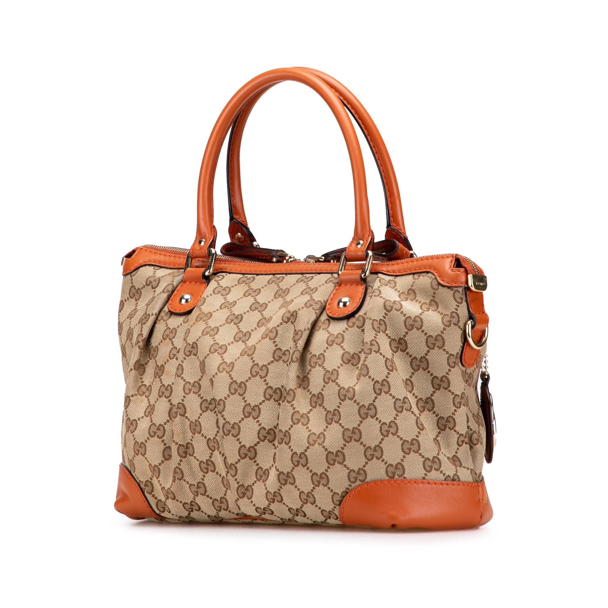 Gucci GG Canvas Sukey Satchel