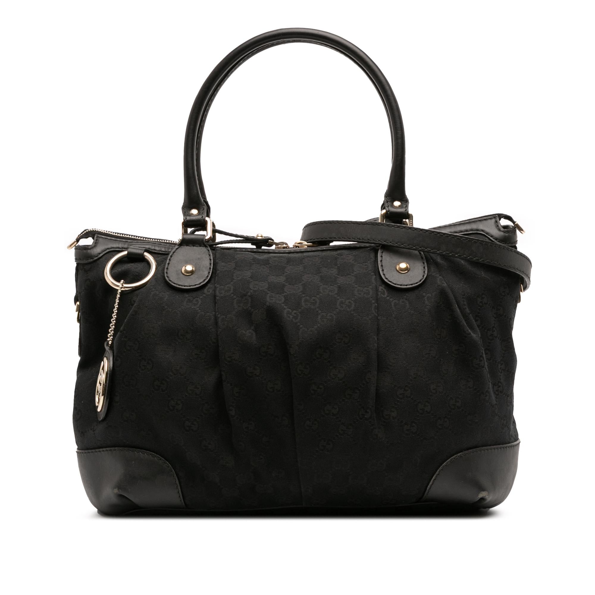 Gucci GG Canvas Sukey Satchel