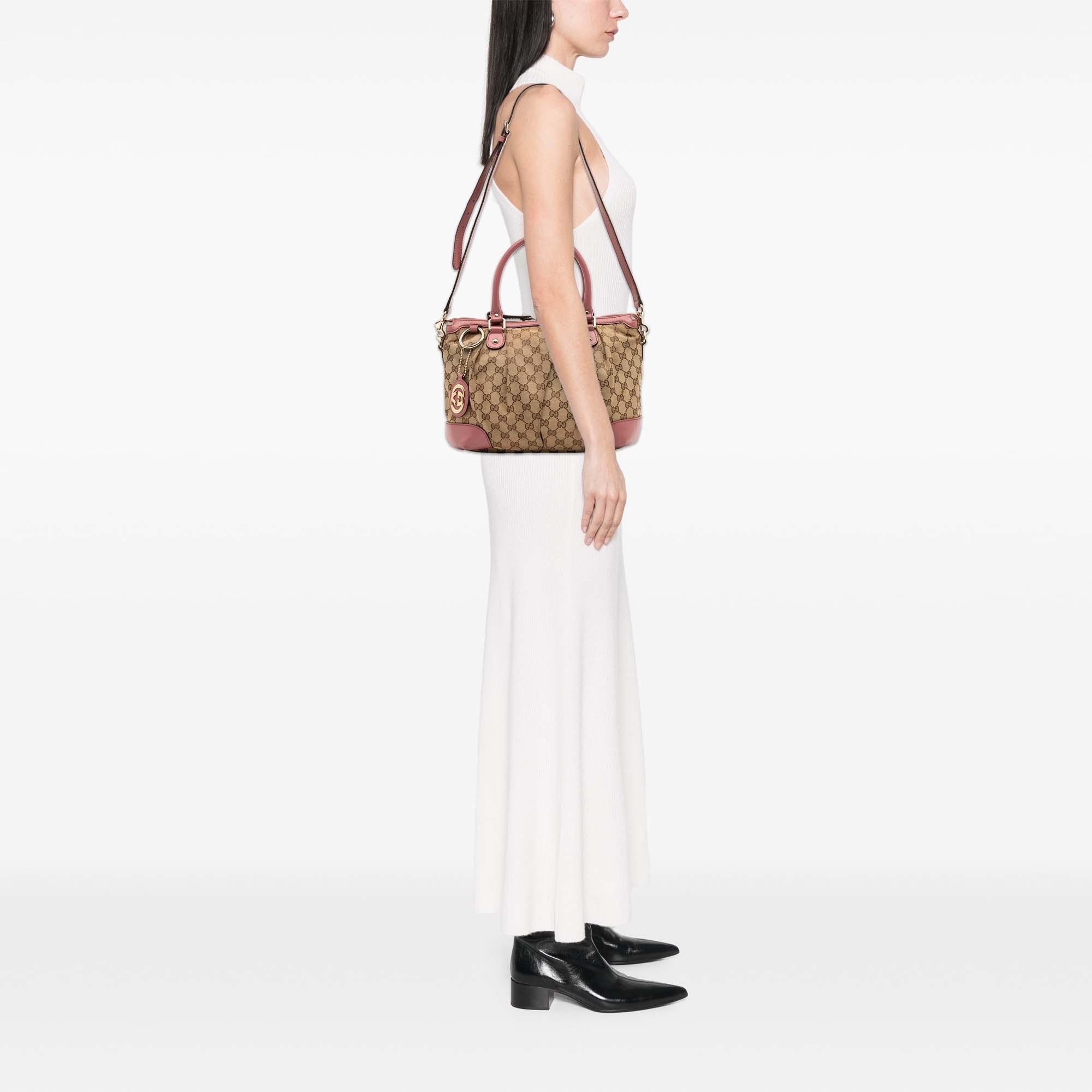Gucci GG Canvas Sukey Satchel