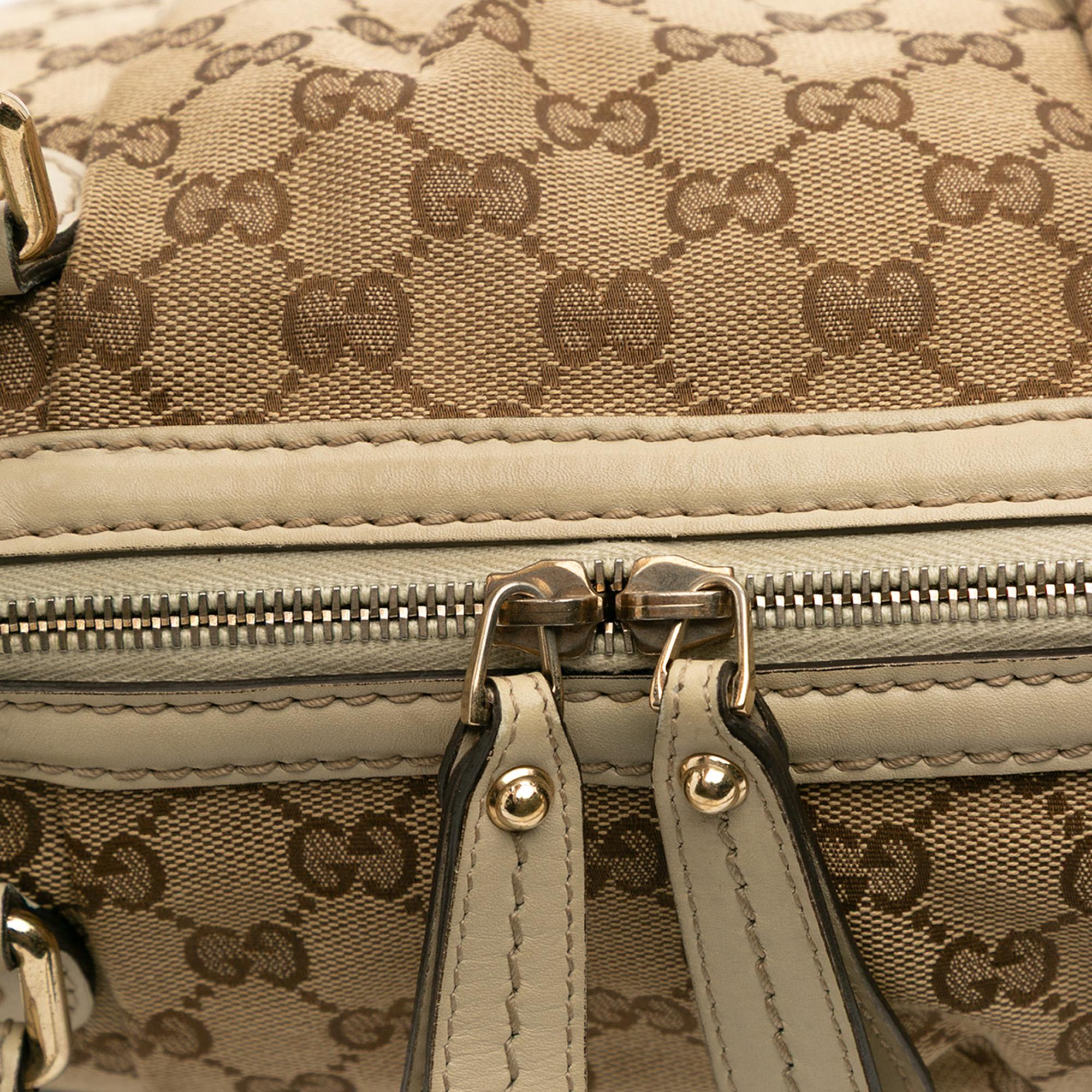 Gucci GG Canvas Sukey Satchel