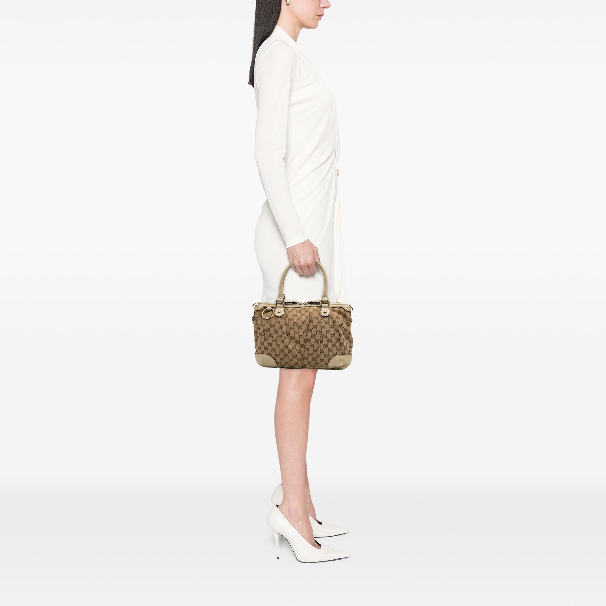 Gucci GG Canvas Sukey Satchel