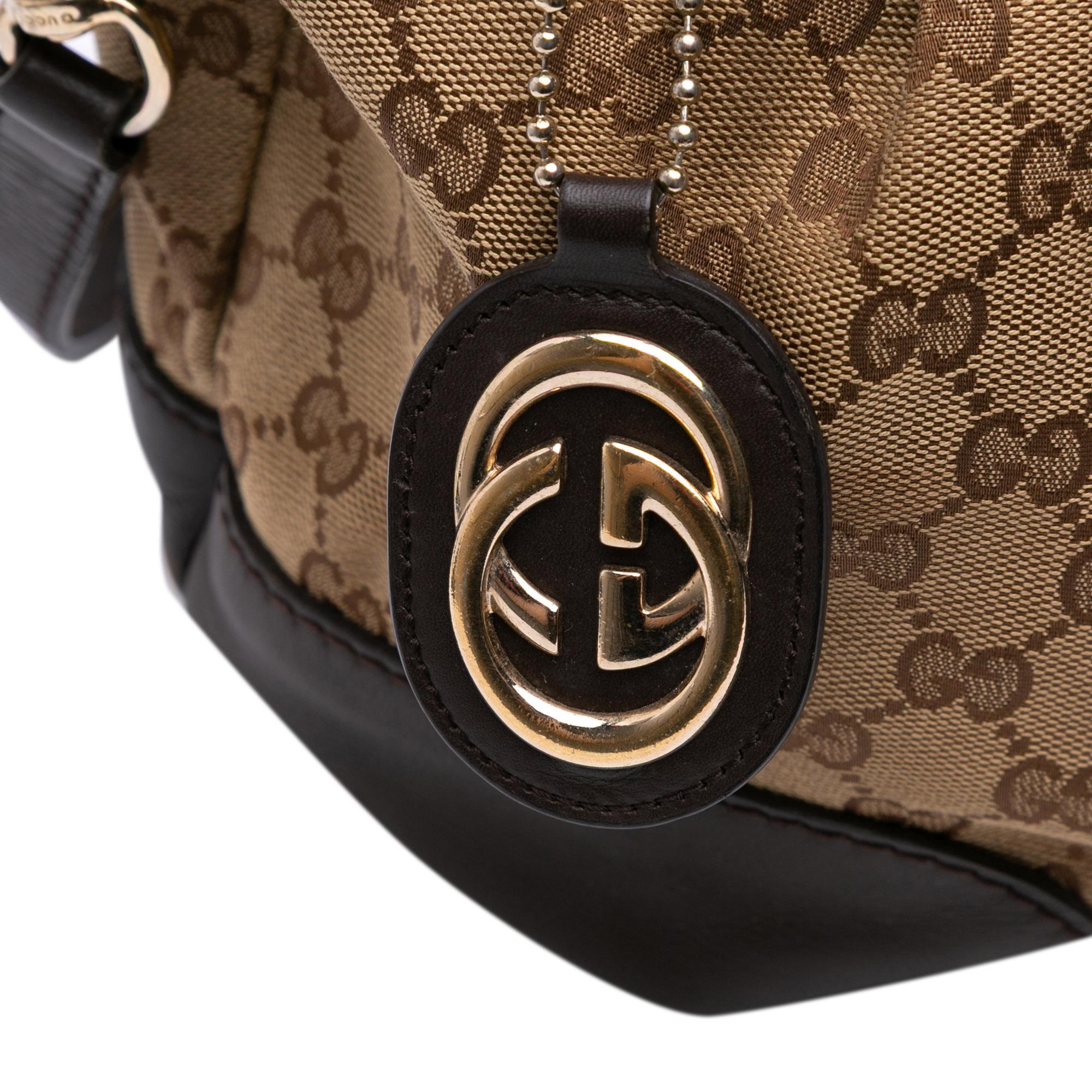 Gucci GG Canvas Sukey Satchel