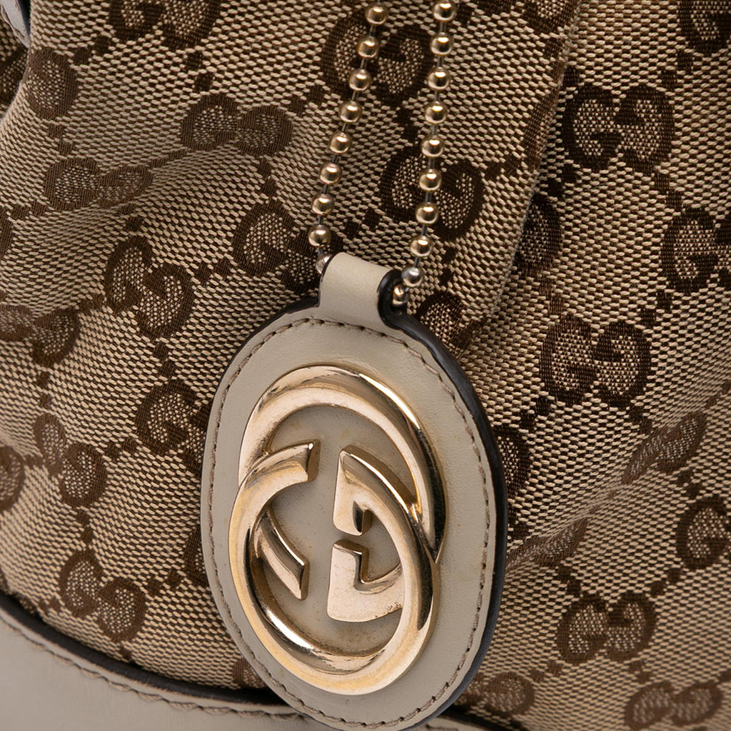 Gucci GG Canvas Sukey Satchel