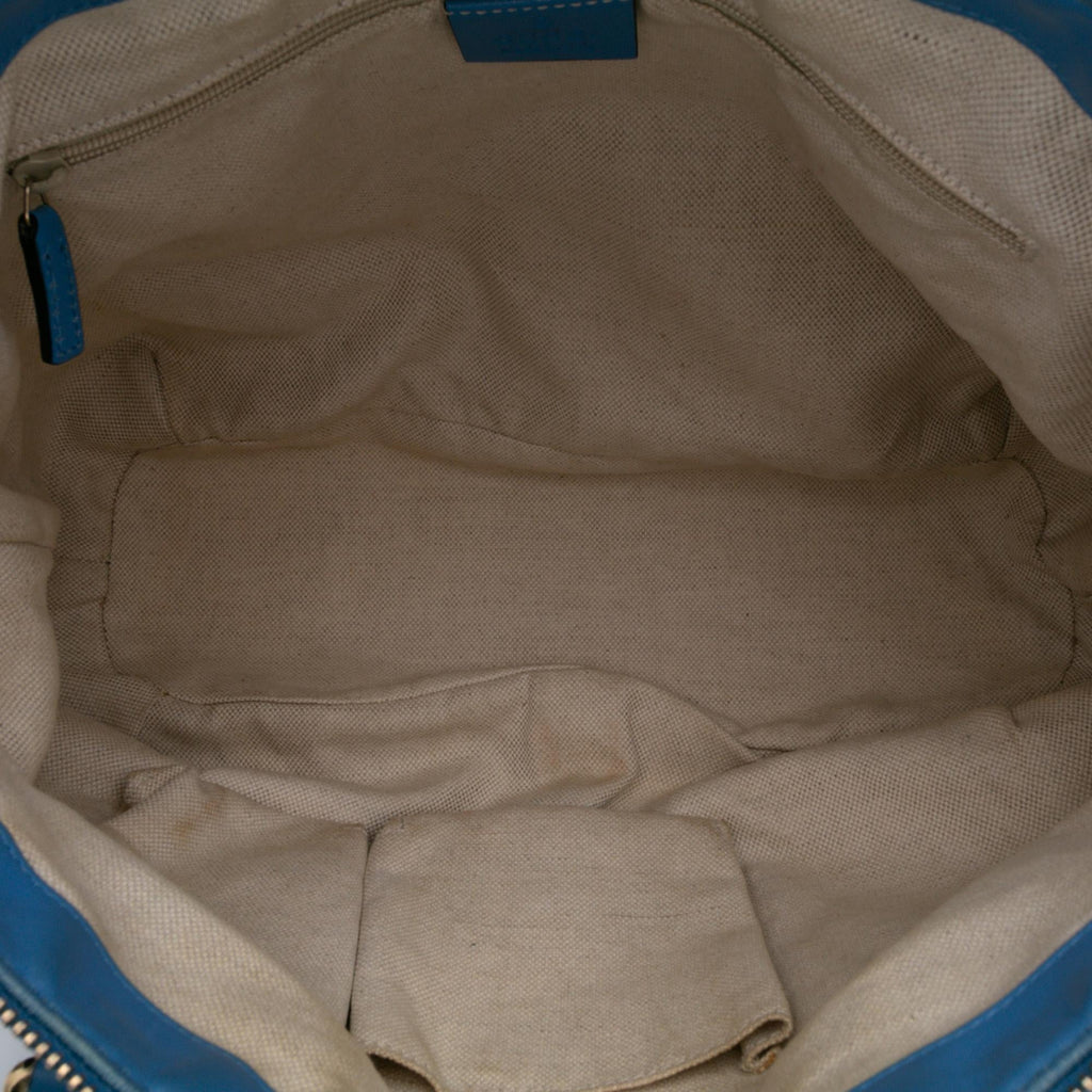 Gucci GG Canvas Sukey Satchel