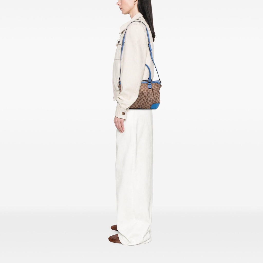 Gucci GG Canvas Sukey Satchel