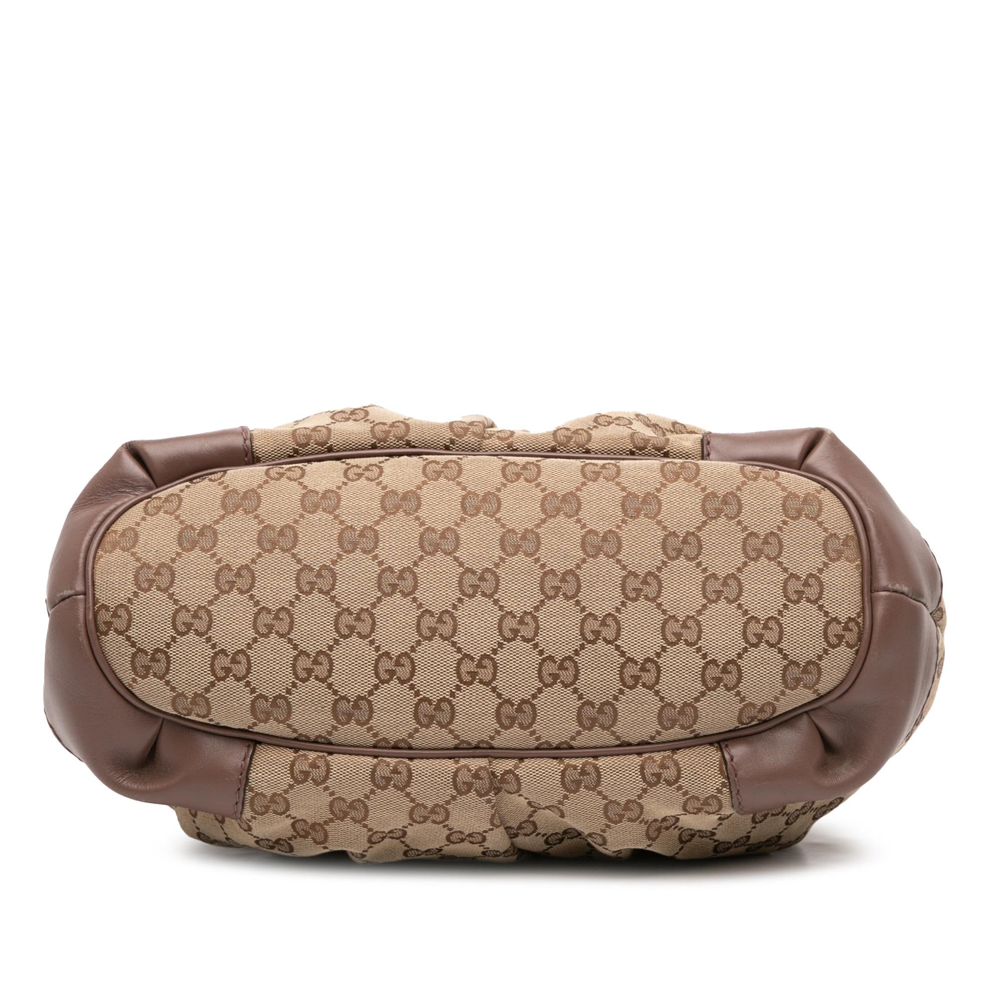Gucci GG Canvas Sukey Satchel