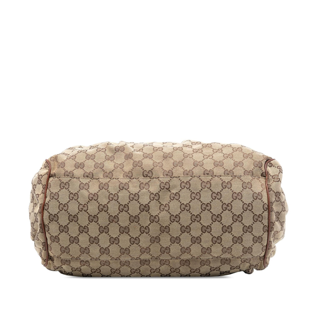 Gucci GG Canvas Sukey  Satchel