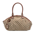 Gucci GG Canvas Sukey  Satchel