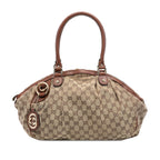 Gucci GG Canvas Sukey  Satchel