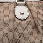 Gucci GG Canvas Sukey Satchel