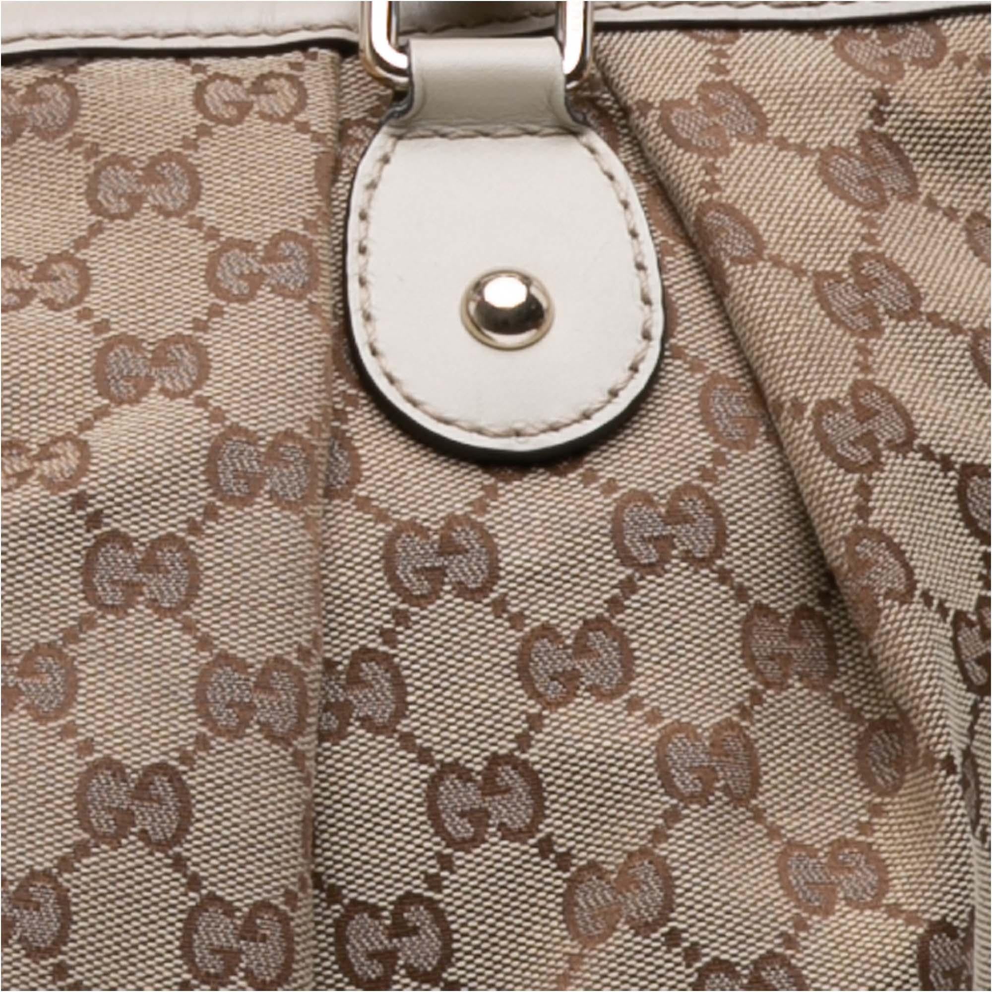 Gucci GG Canvas Sukey Satchel