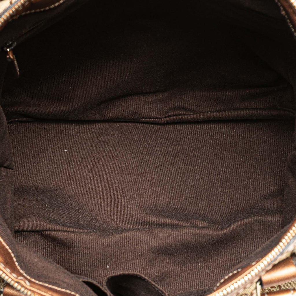 Gucci GG Canvas Sukey Satchel