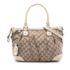 Gucci GG Canvas Sukey Satchel