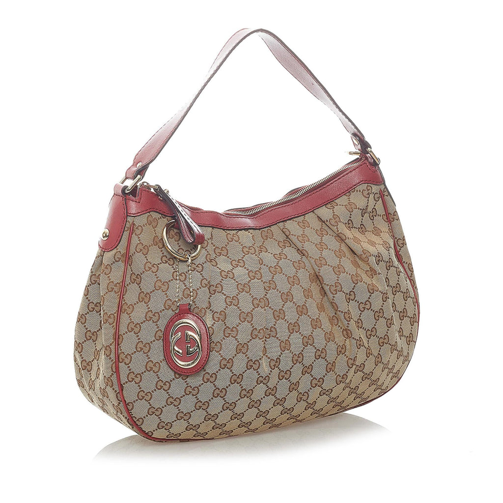 Gucci GG Canvas Sukey Shoulder Bag (SHG-dw2gfY)