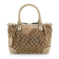 Gucci GG Canvas Sukey Top Handle Medium Satchel (SHF-20029)
