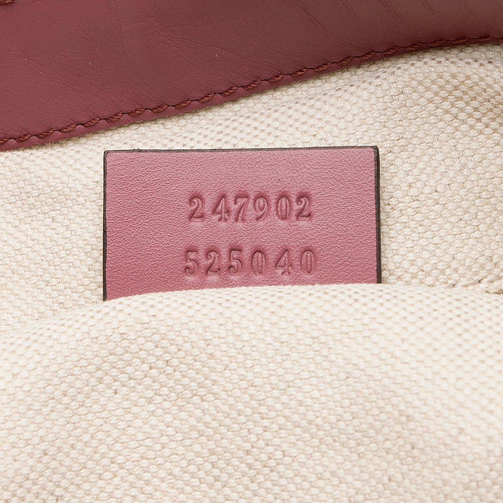 Gucci GG Canvas Sukey Top Handle Medium Satchel (SHF-20045)