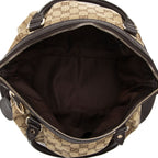 Gucci GG Canvas Sukey Top Handle Medium Satchel (SHF-oD6OoS)