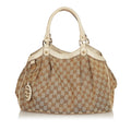 Gucci GG Canvas Sukey Tote Bag (SHG-25496)