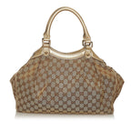 Gucci GG Canvas Sukey Tote Bag (SHG-29286)