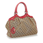 Gucci GG Canvas Sukey Tote Bag (SHG-30622)