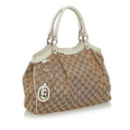 Gucci GG Canvas Sukey Tote Bag (SHG-31330)