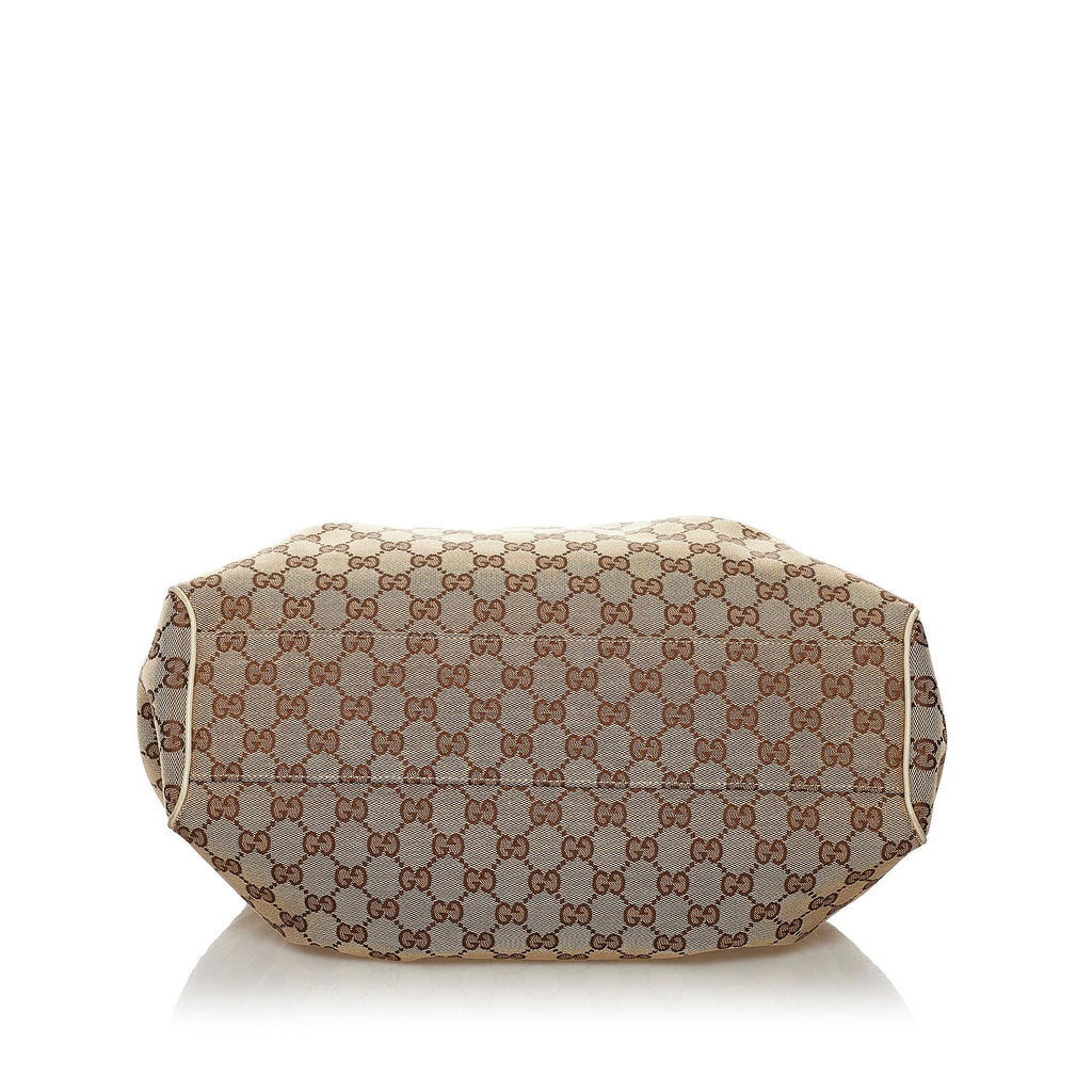 Gucci GG Canvas Sukey Tote Bag (SHG-31571)