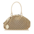 Gucci GG Canvas Sukey Tote Bag (SHG-32157)