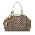 Gucci GG Canvas Sukey Tote Bag (SHG-32571)