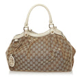 Gucci GG Canvas Sukey Tote Bag (SHG-32722)