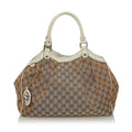 Gucci GG Canvas Sukey Tote Bag (SHG-33951)