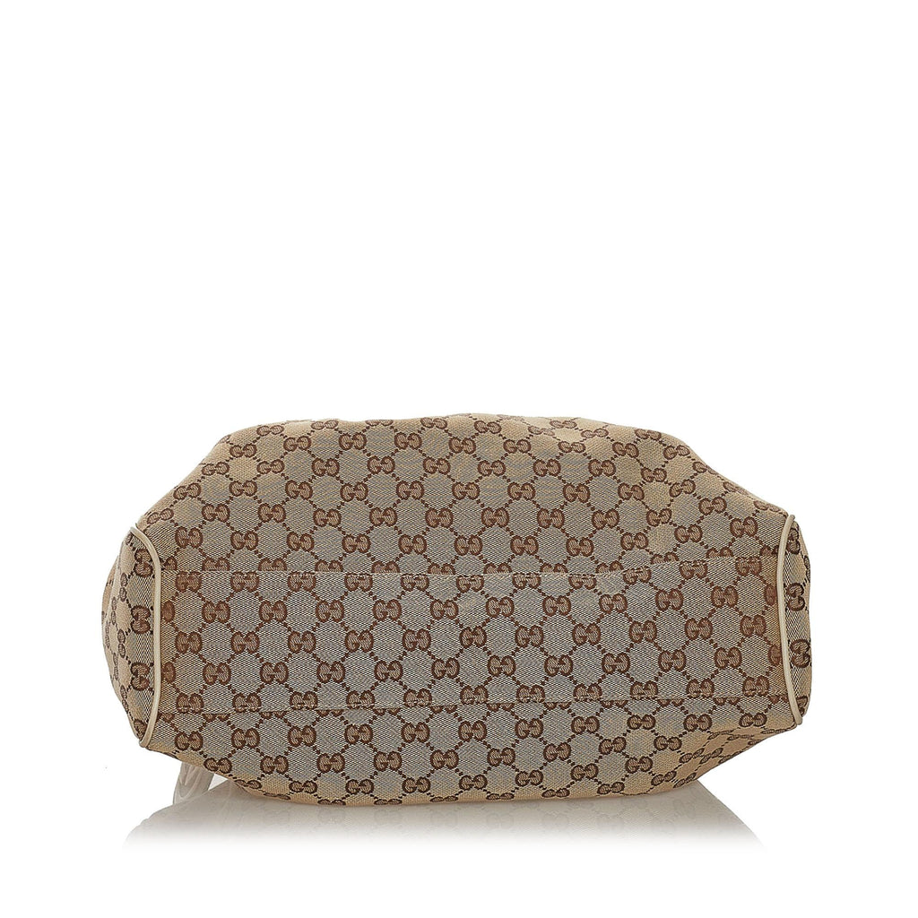 Gucci GG Canvas Sukey Tote Bag (SHG-34077)