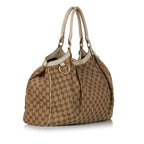 Gucci GG Canvas Sukey Tote Bag (SHG-34104)