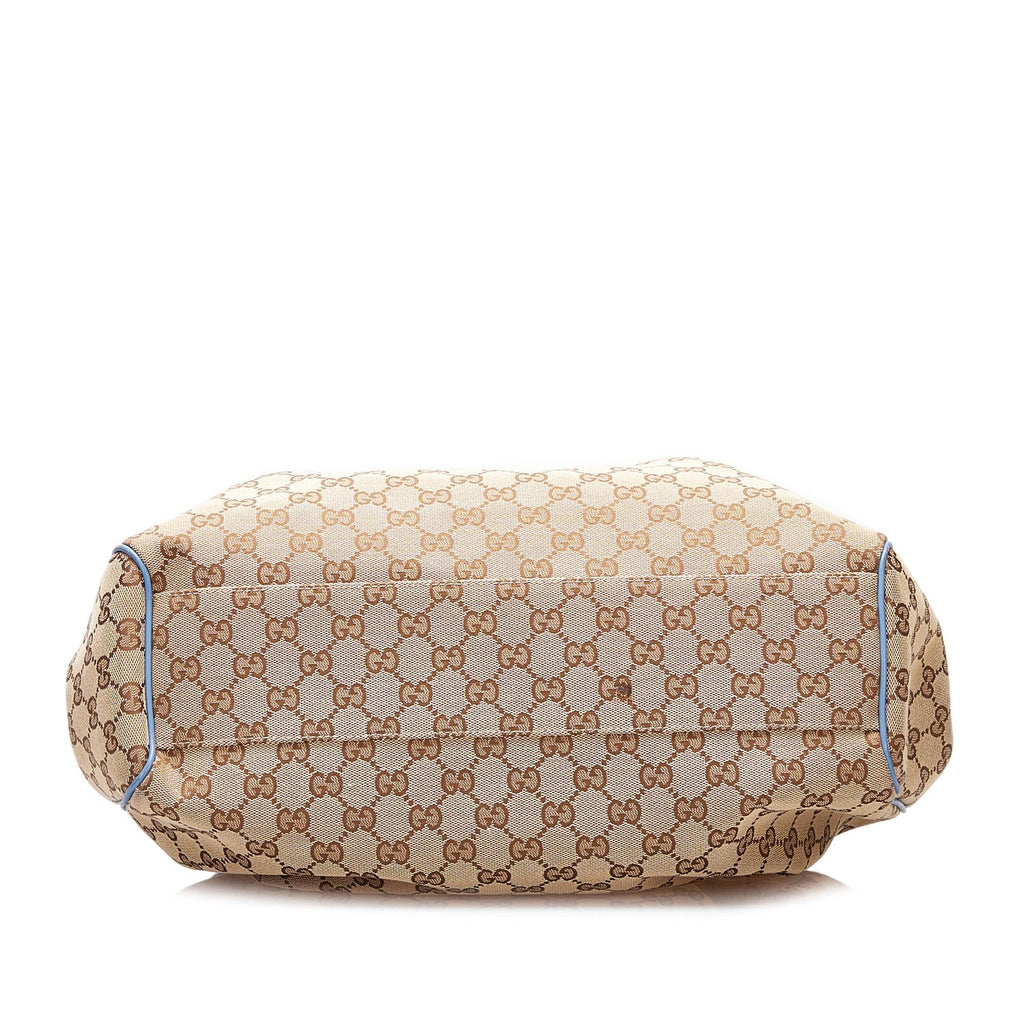 Gucci GG Canvas Sukey Tote Bag (SHG-35500)