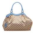Gucci GG Canvas Sukey Tote Bag (SHG-35500)