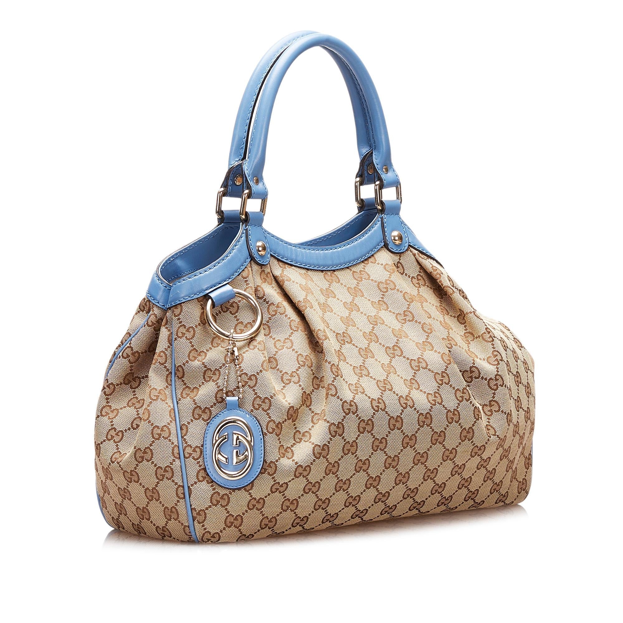 Gucci GG Canvas Sukey Tote Bag (SHG-35500)