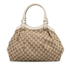 Gucci GG Canvas Sukey Tote (SHG-NtlWYR)