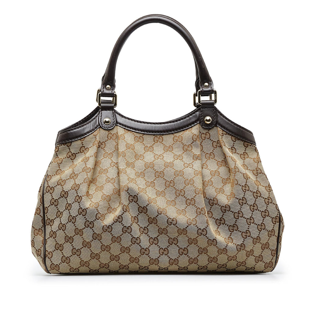 Gucci GG Canvas Sukey Tote (SHG-NFCUWy)