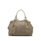 Gucci GG Canvas Sukey Tote (SHG-7pSVx4)