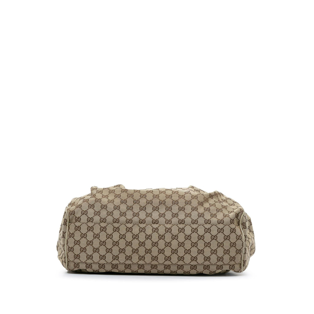 Gucci GG Canvas Sukey Tote (SHG-7pSVx4)