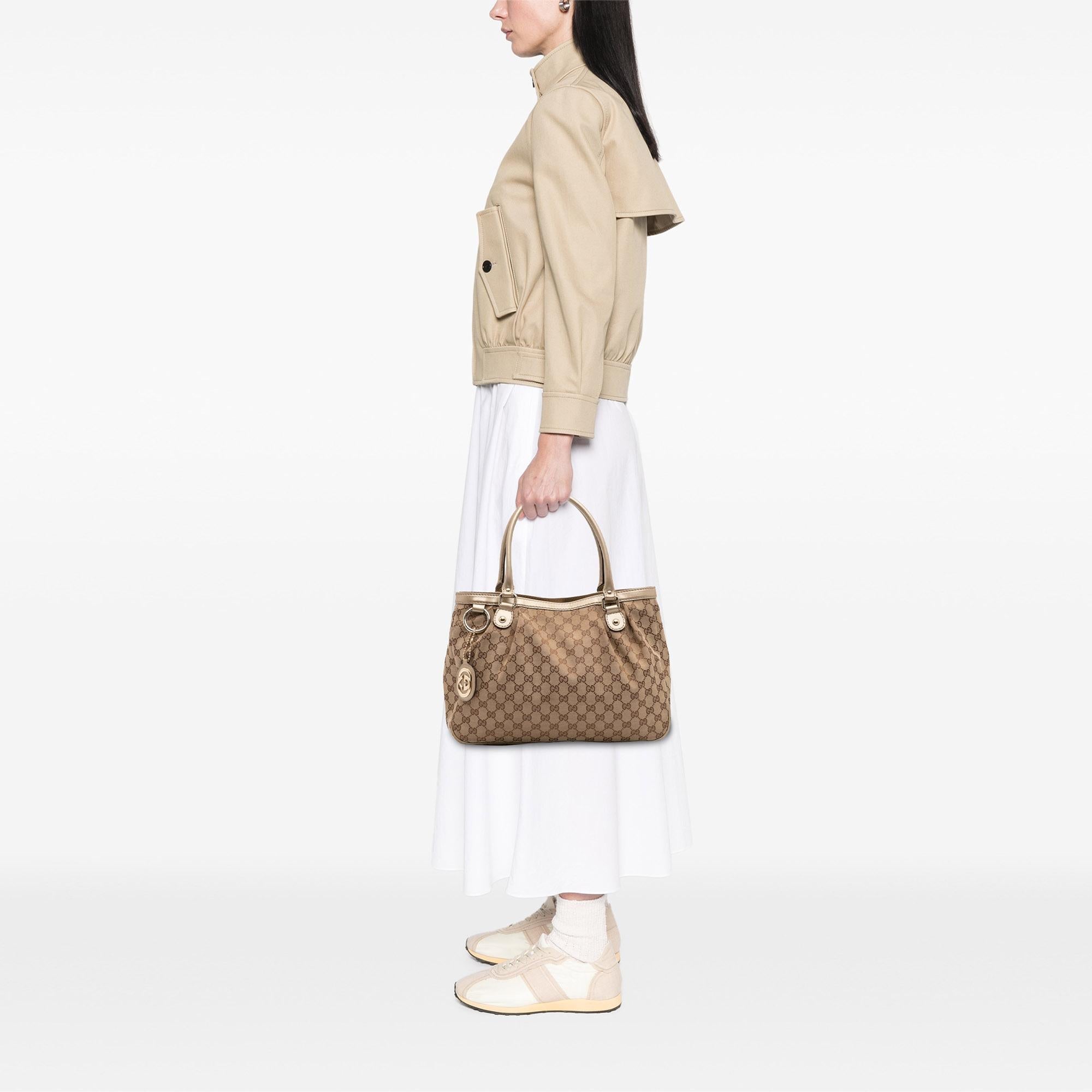Gucci GG Canvas Sukey Tote