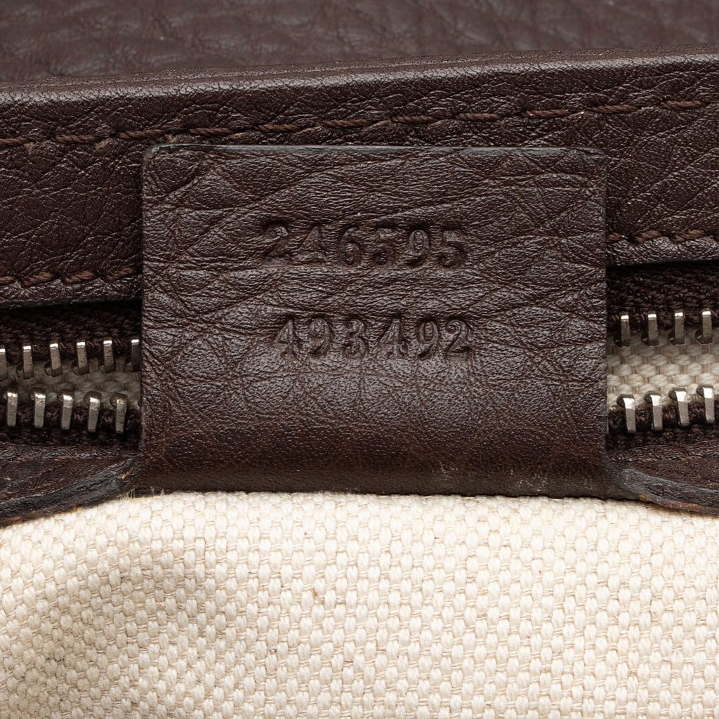 Gucci GG Canvas Techno Horsebit Top Handle (SHF-M1IDuu)