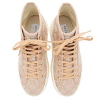 Gucci GG Canvas Tennis 1977 Platform High Top Sneakers - Size 10 / 40