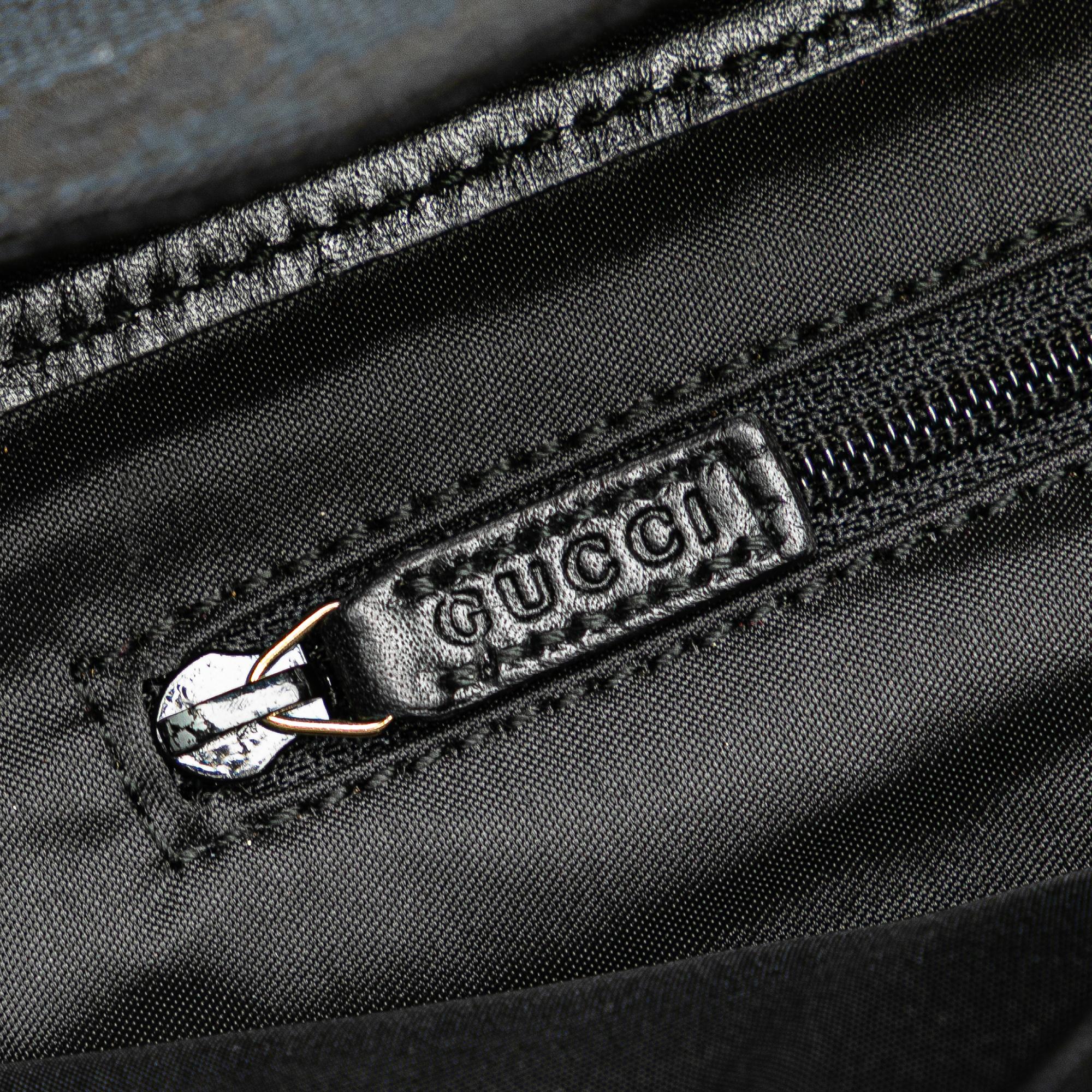 Gucci GG Canvas Tiger Charm Crossbody