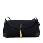 Gucci GG Canvas Tiger Charm Crossbody