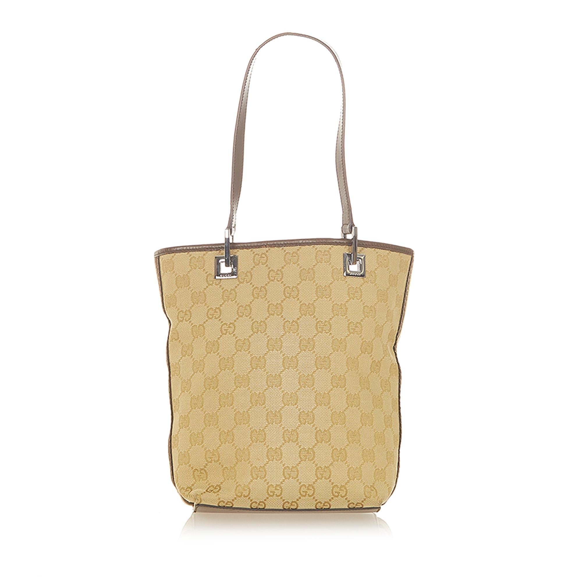 Gucci GG Canvas Tote Bag (SHG-19168)
