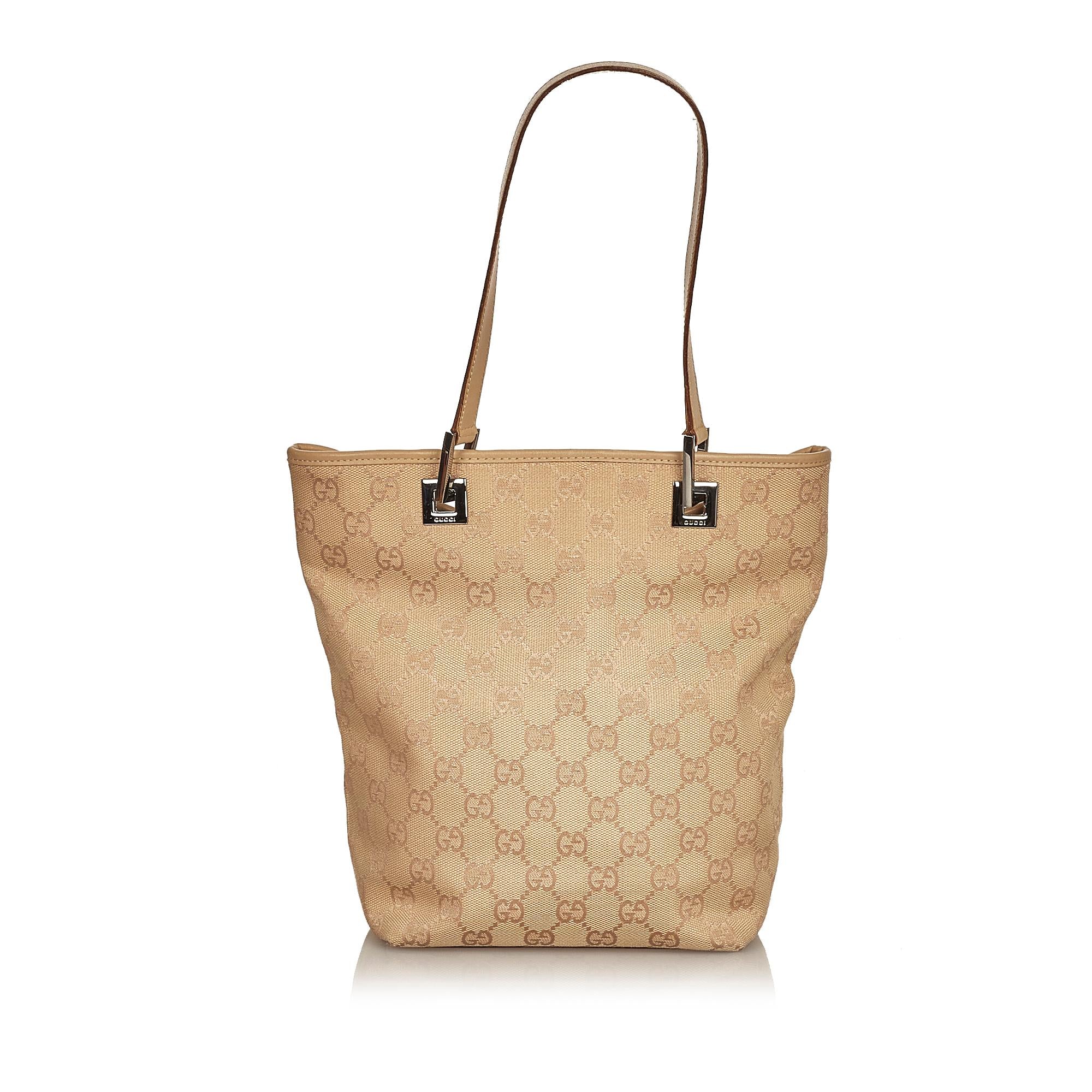Gucci GG Canvas Tote Bag (SHG-25902)