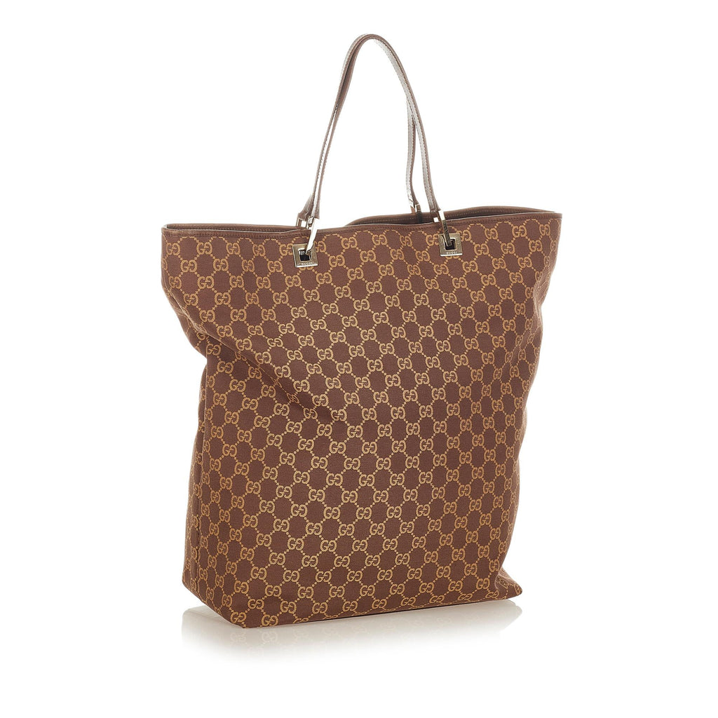 Gucci GG Canvas Tote Bag (SHG-26233)