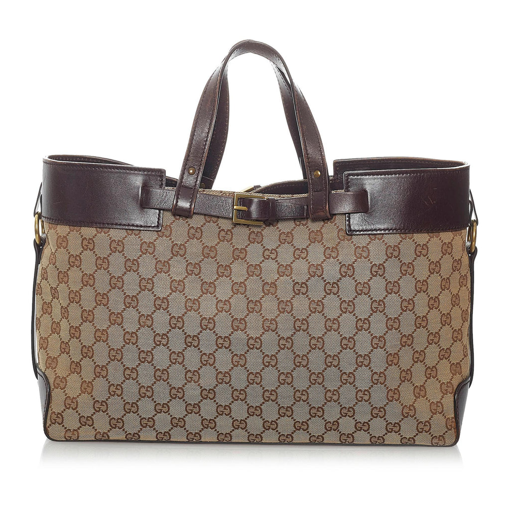 Gucci GG Canvas Tote Bag (SHG-29771)