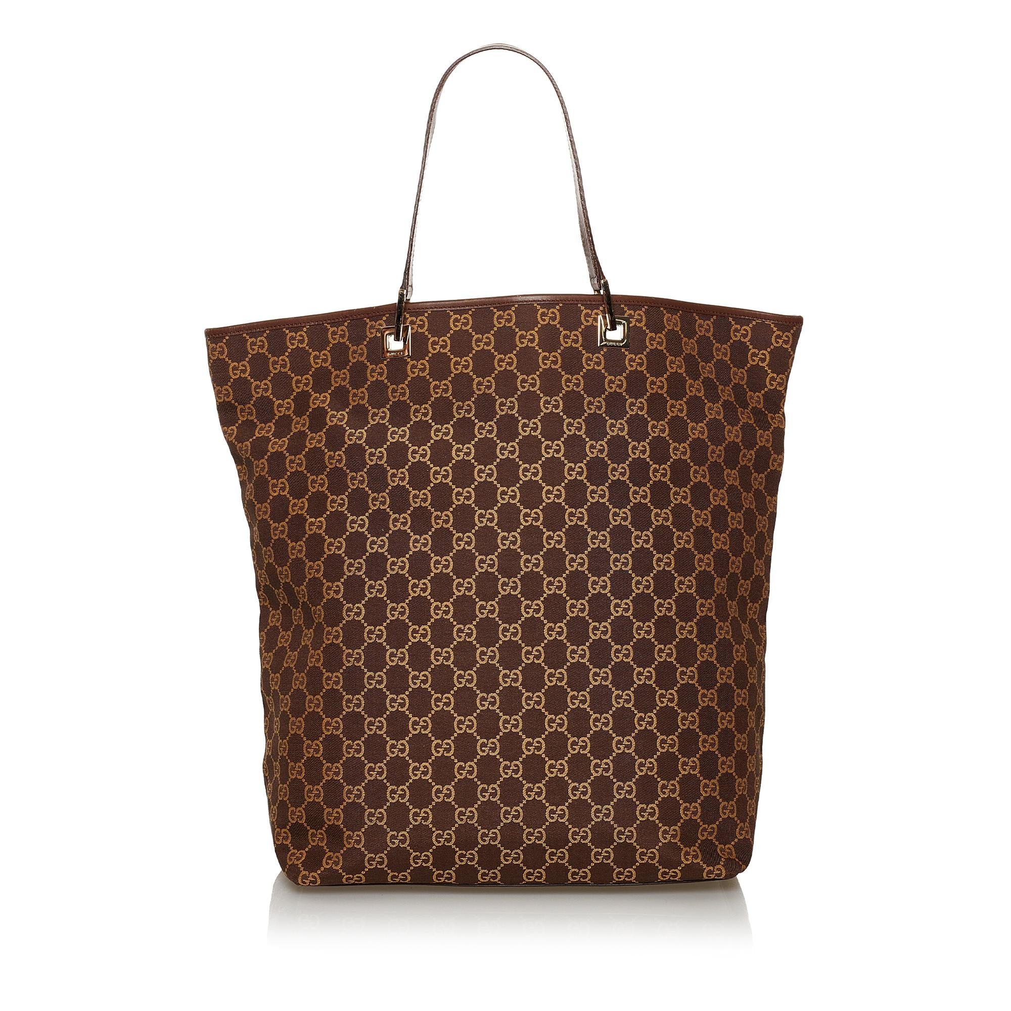 Gucci GG Canvas Tote Bag (SHG-29802)