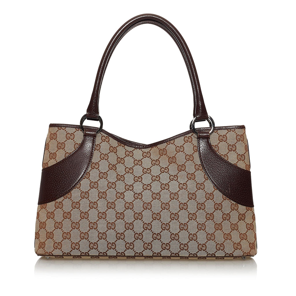 Gucci GG Canvas Tote Bag (SHG-30617)
